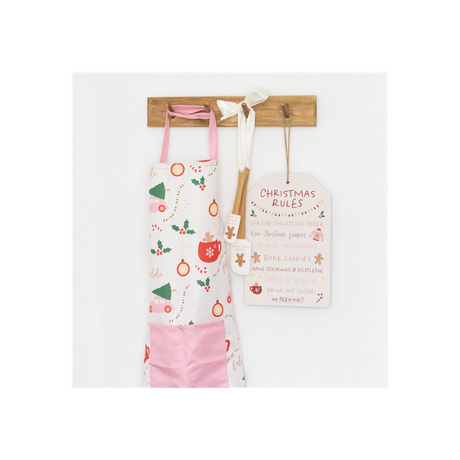 Sugarplum Fun Christmas Print Apron: 4 - Aprons By Gift Moments