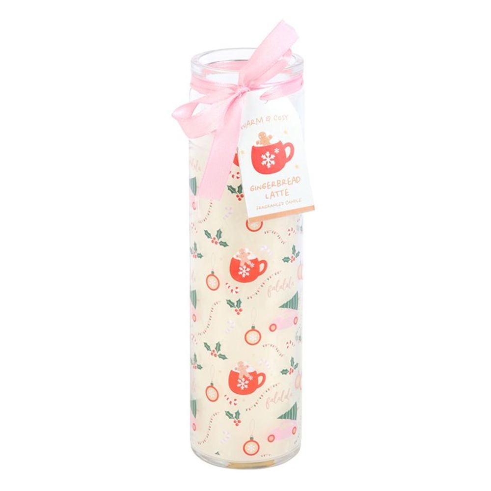 Sugarplum Fun Gingerbread Latte Candle: 1 - Candles By Gift Moments