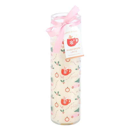 Sugarplum Fun Gingerbread Latte Candle: 1 - Candles By Gift Moments