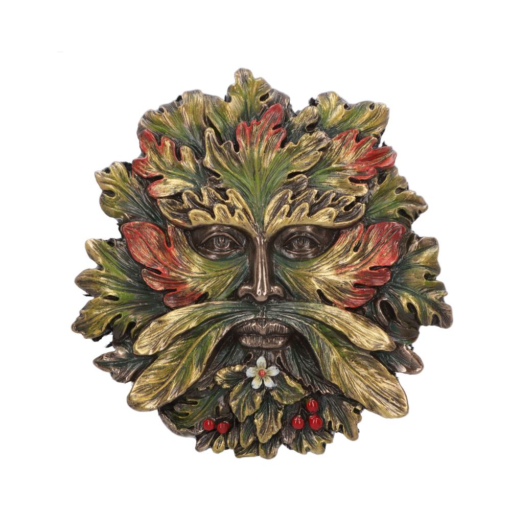 Summer Solstice Wall Mounted Tree Spirit 13cm: 2 - Wall Hanging Sculptures By Gift Moments
