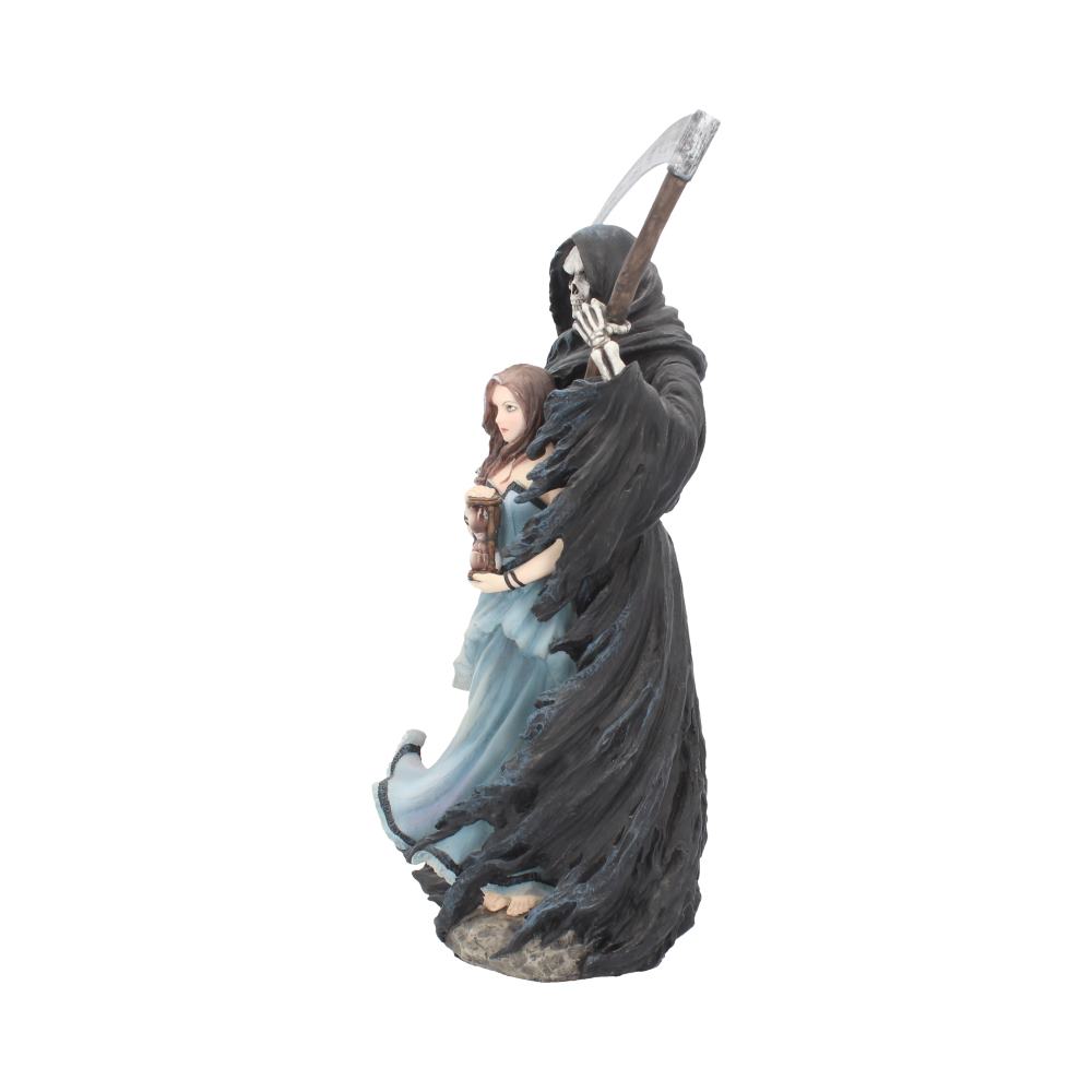 Summon The Reaper Gothic Figurine By Anne Stokes Woman and Reaper Ornament - Shop Figures & Collectables At Gift