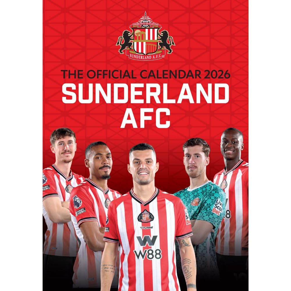 Sunderland AFC A3 Calendar 2026: 1 - Calendars By Sunderland