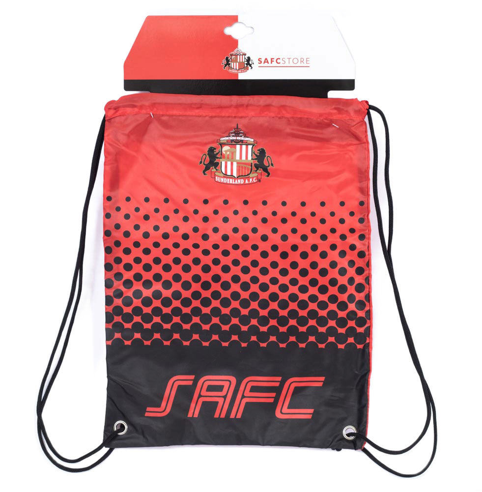 Sunderland AFC Fade Gym Bag: 3 Bags By Sunderland