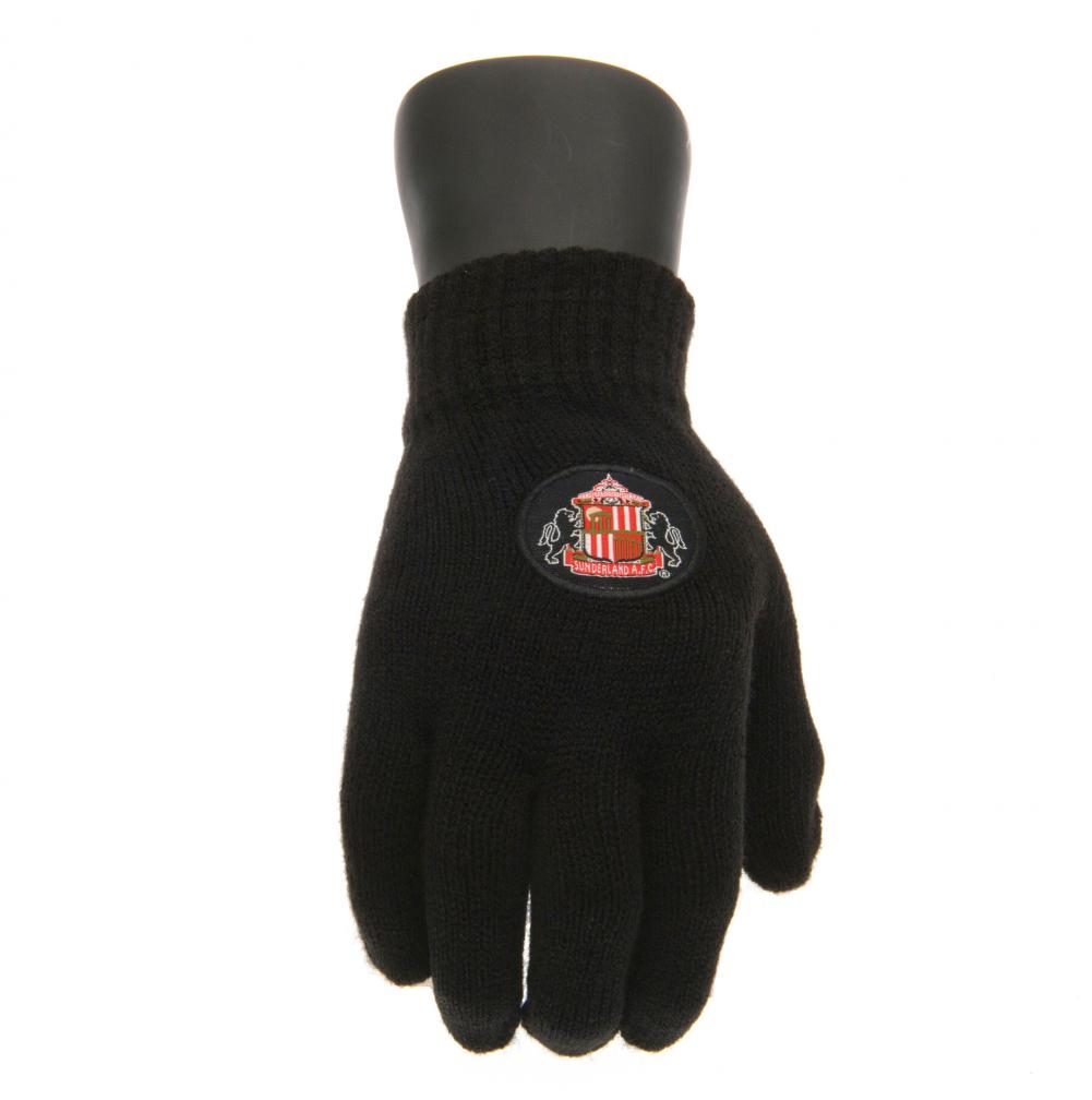 Sunderland AFC Knitted Gloves Junior: 2 - Gloves By Sunderland