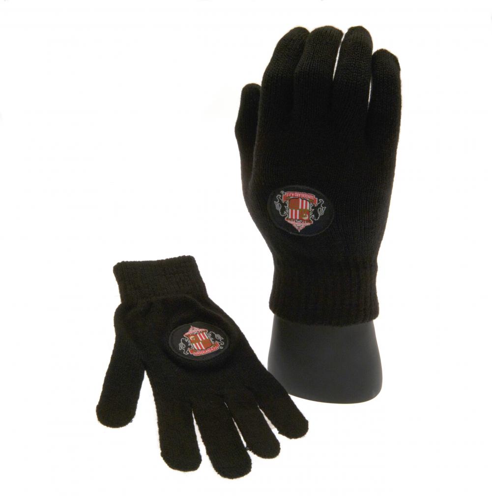 Sunderland AFC Knitted Gloves Junior: 1 - Gloves By Sunderland