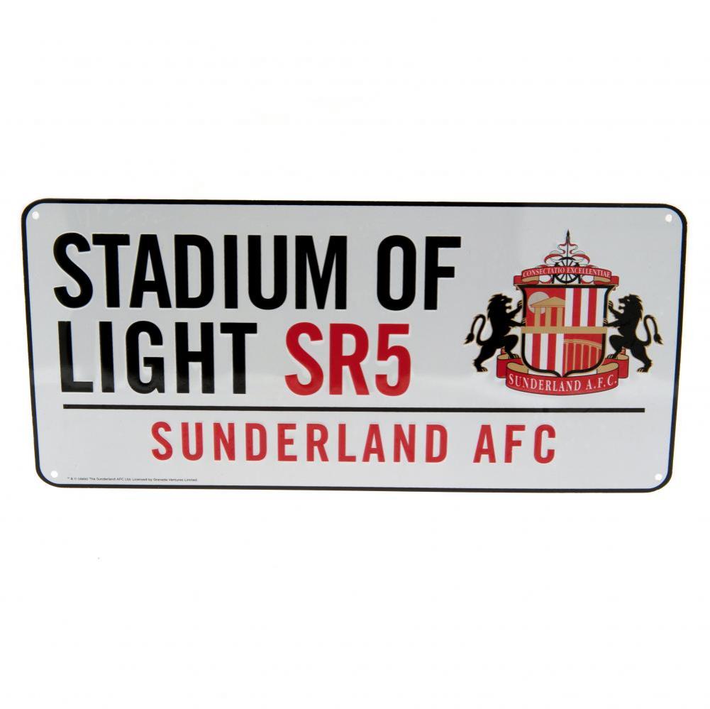Sunderland AFC White Street Sign: 1 - Signs & Plaques By Sunderland