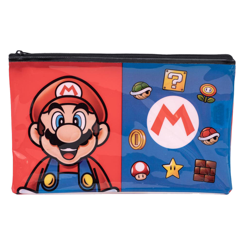Super Mario Essential Pencil Case: 1 Pencil Cases & Sets By Super Mario