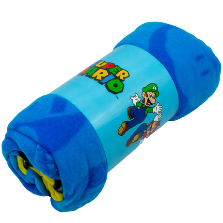 Super Mario Fleece Blanket 140cm x 100cm: 3 - Blankets By Super Mario