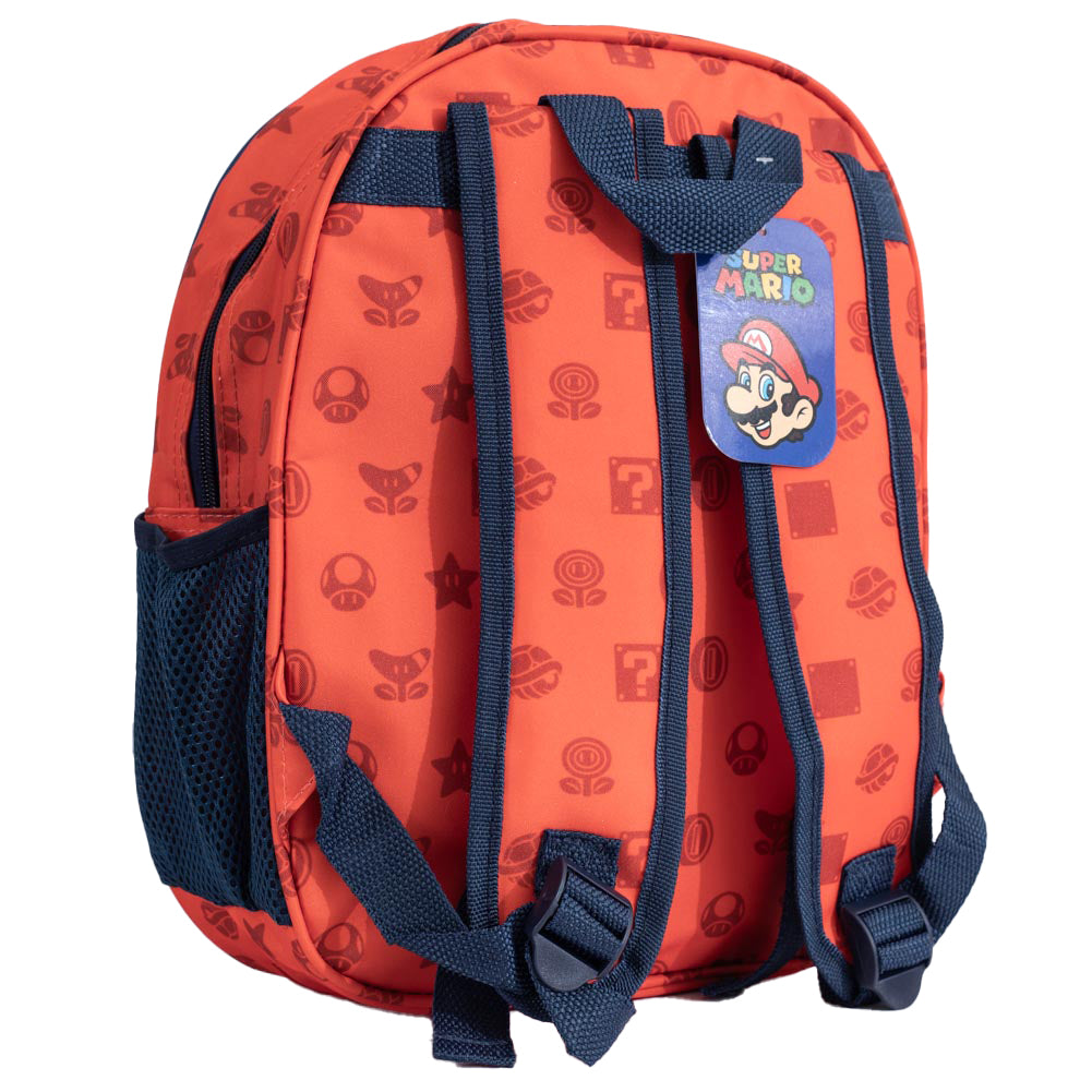 Super Mario Junior Backpack: 3 - Bags By Super Mario