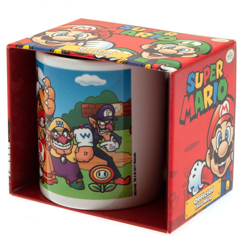 Super Mario Mug Characters: 4 Mugs By Super Mario