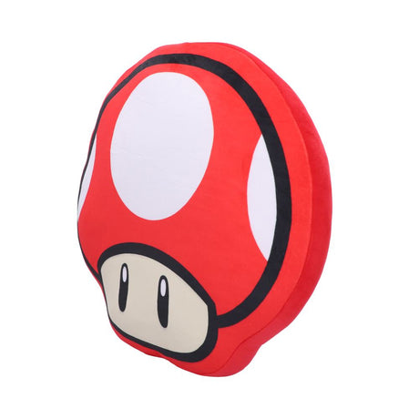 Super Mario Mushroom Soft to Touch Cushion: 3 - Cushions By Super Mario