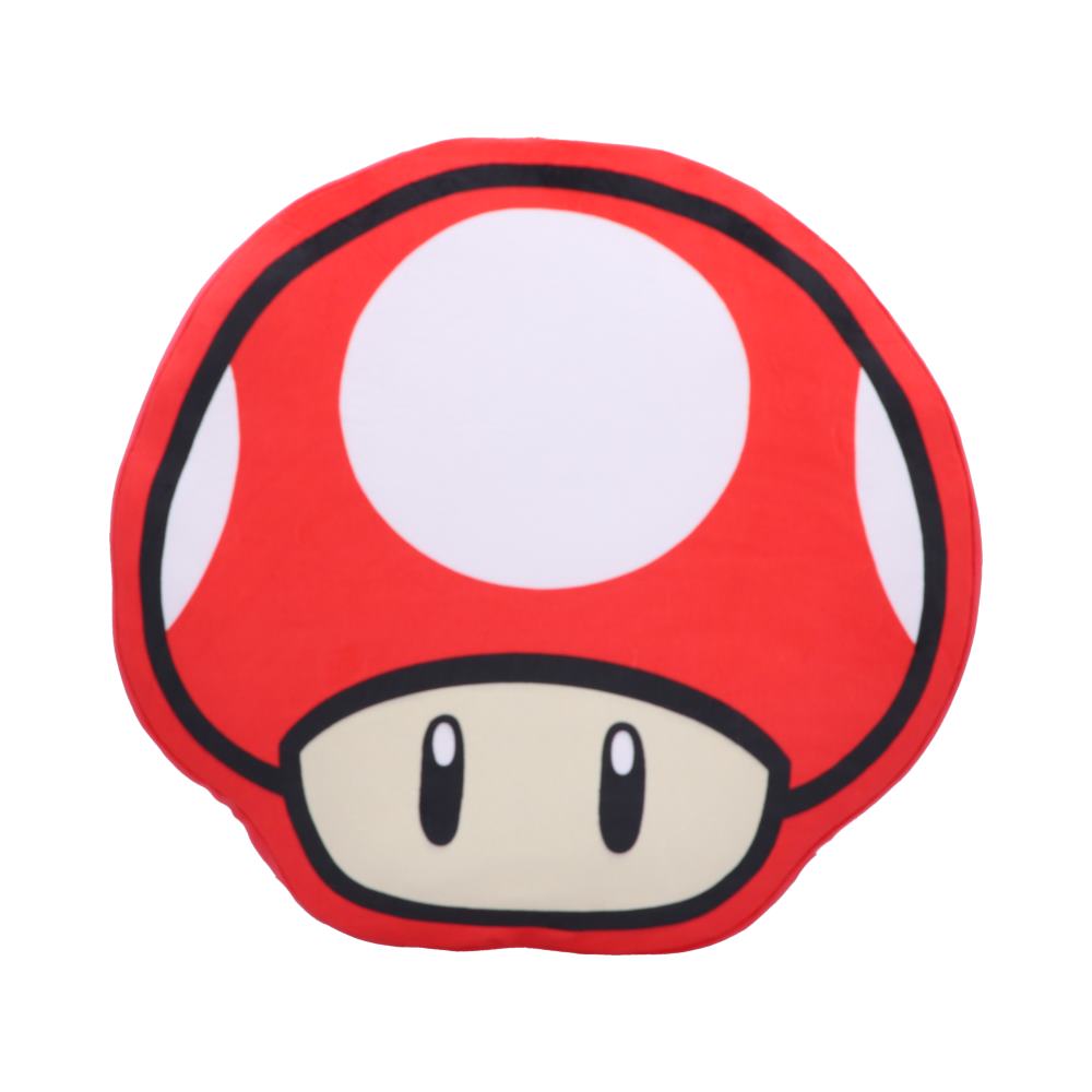 Super Mario Mushroom Soft to Touch Cushion: 2 - Cushions By Super Mario