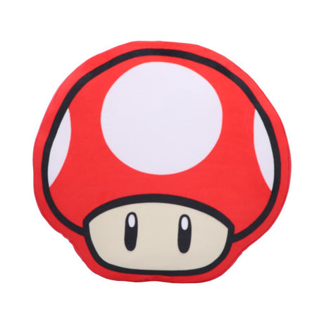 Super Mario Mushroom Soft to Touch Cushion: 2 - Cushions By Super Mario