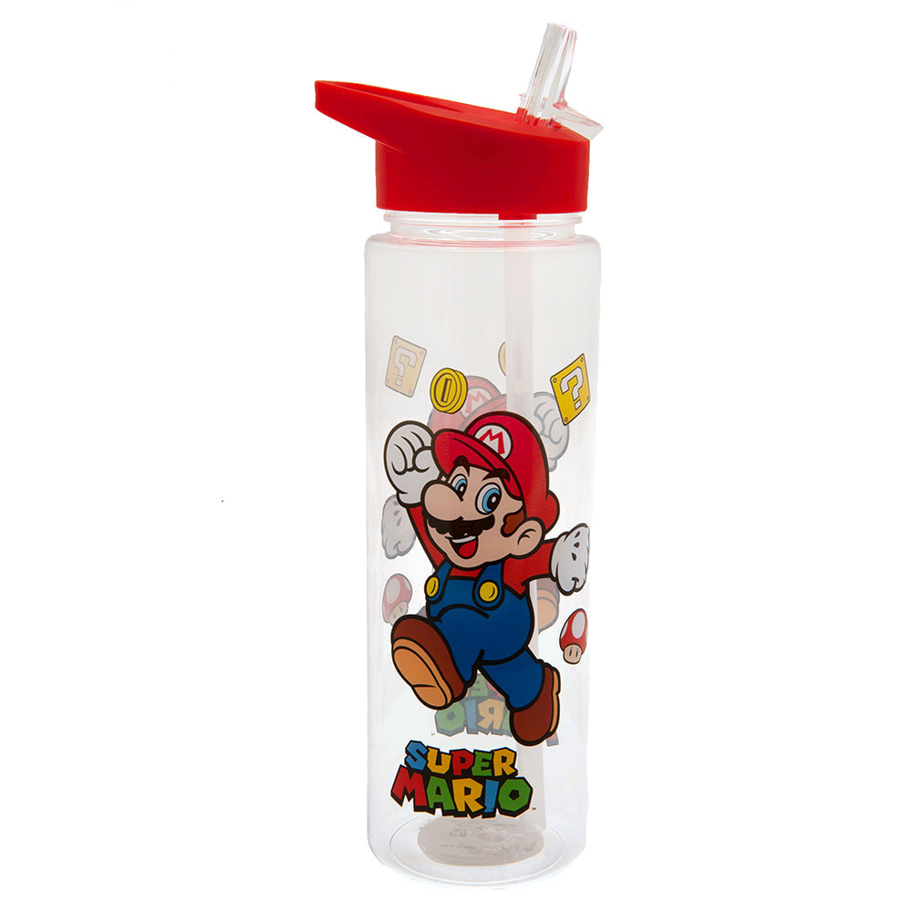 Super Mario Plastic Drinks Bottle: 1 Water Bottles By Super Mario