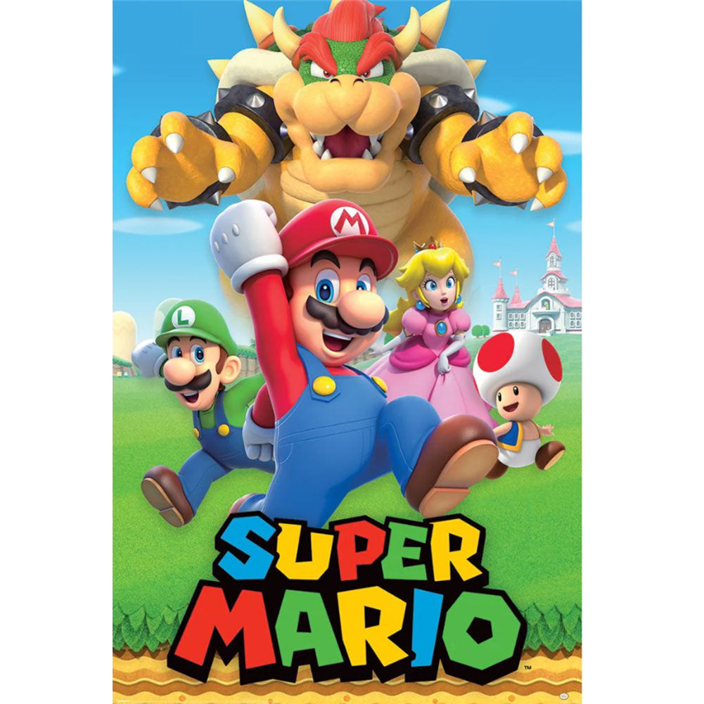 Super Mario Poster Montage 34: 1 Posters By Super Mario