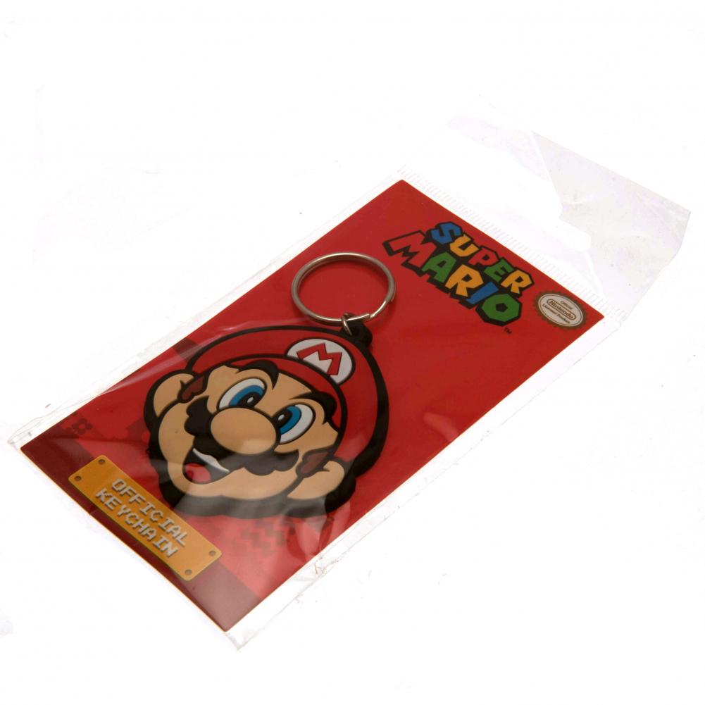 Super Mario Mario PVC Keyring: 3 - Keyrings By Super Mario