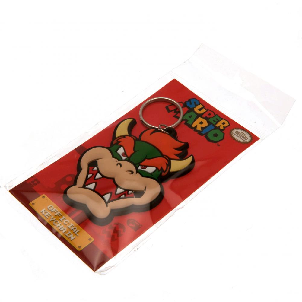 Super Mario Bowser PVC Keyring: 3 - Keyrings By Super Mario