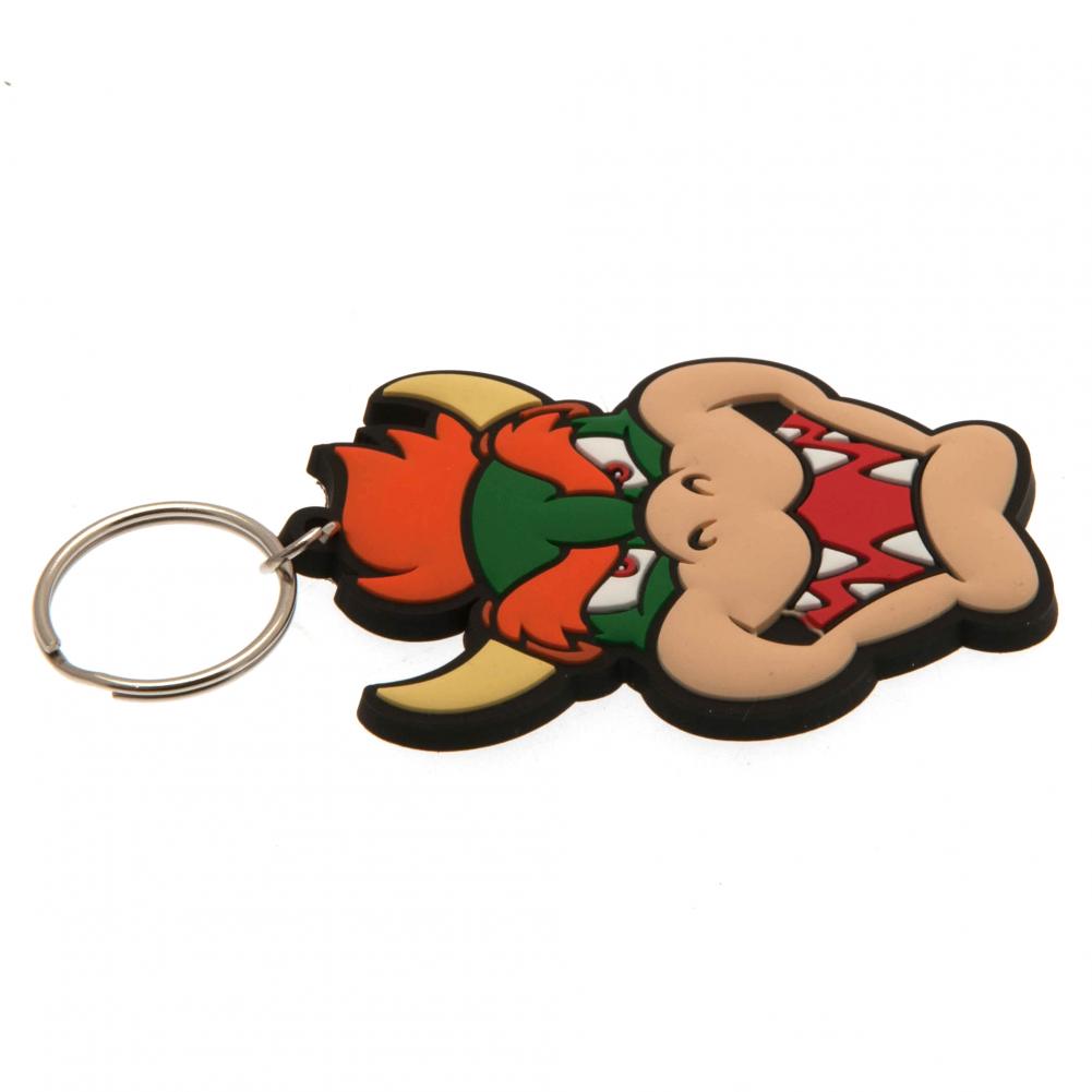 Super Mario Bowser PVC Keyring: 2 - Keyrings By Super Mario