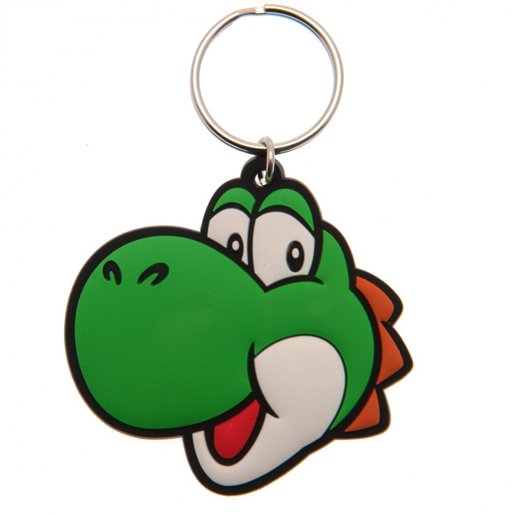 Super Mario Yoshi PVC Keyring: 1 - Keyrings By Super Mario