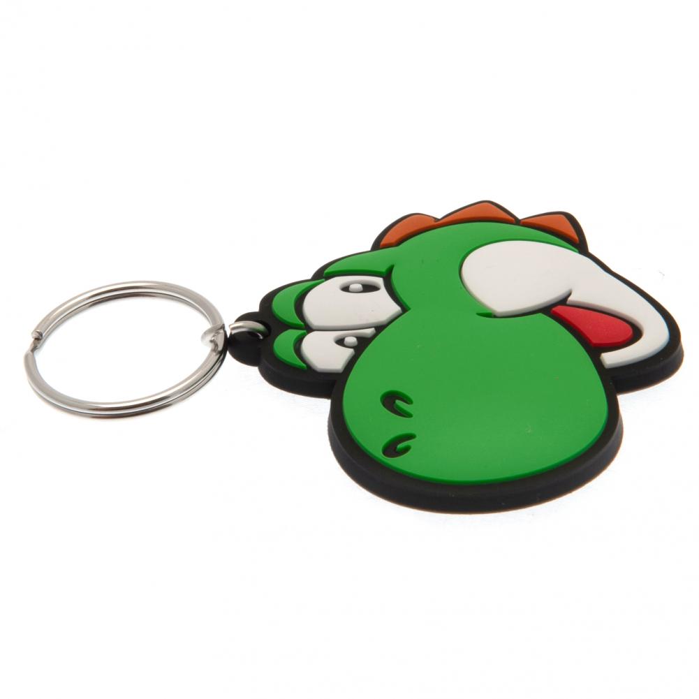 Super Mario Yoshi PVC Keyring: 2 - Keyrings By Super Mario