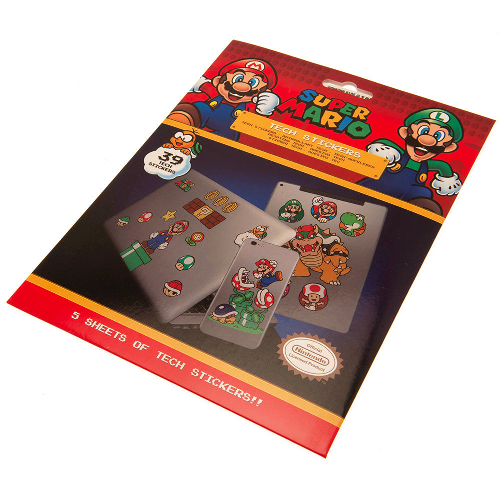 Super Mario Tech Stickers: 4 - Stickers By Super Mario