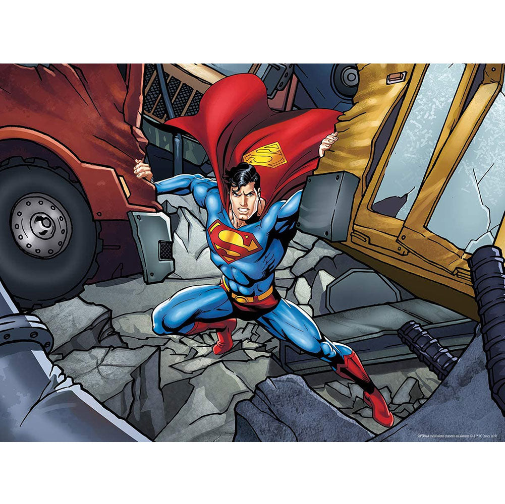 Superman 3D Image Puzzle 500pc - Shop Puzzles & Games At Gift Moments - 1