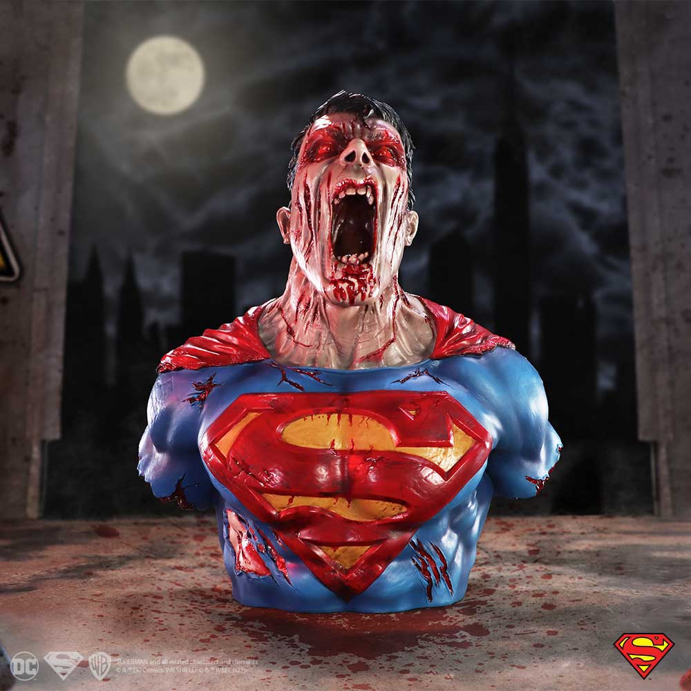 Superman DCeased Zombie Bust 30cm - Shop Figures & Collectables At Gift Moments - 1