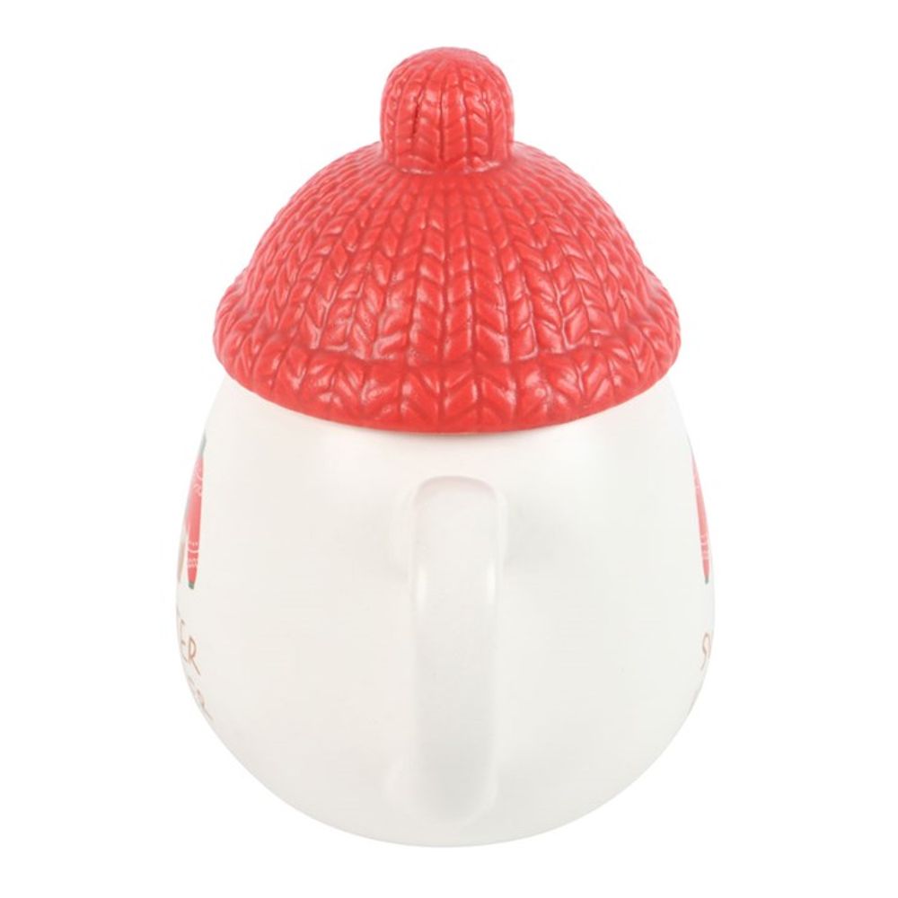 Sweater Weather Novelty Mug with Lid: 4 - Mugs By Gift Moments