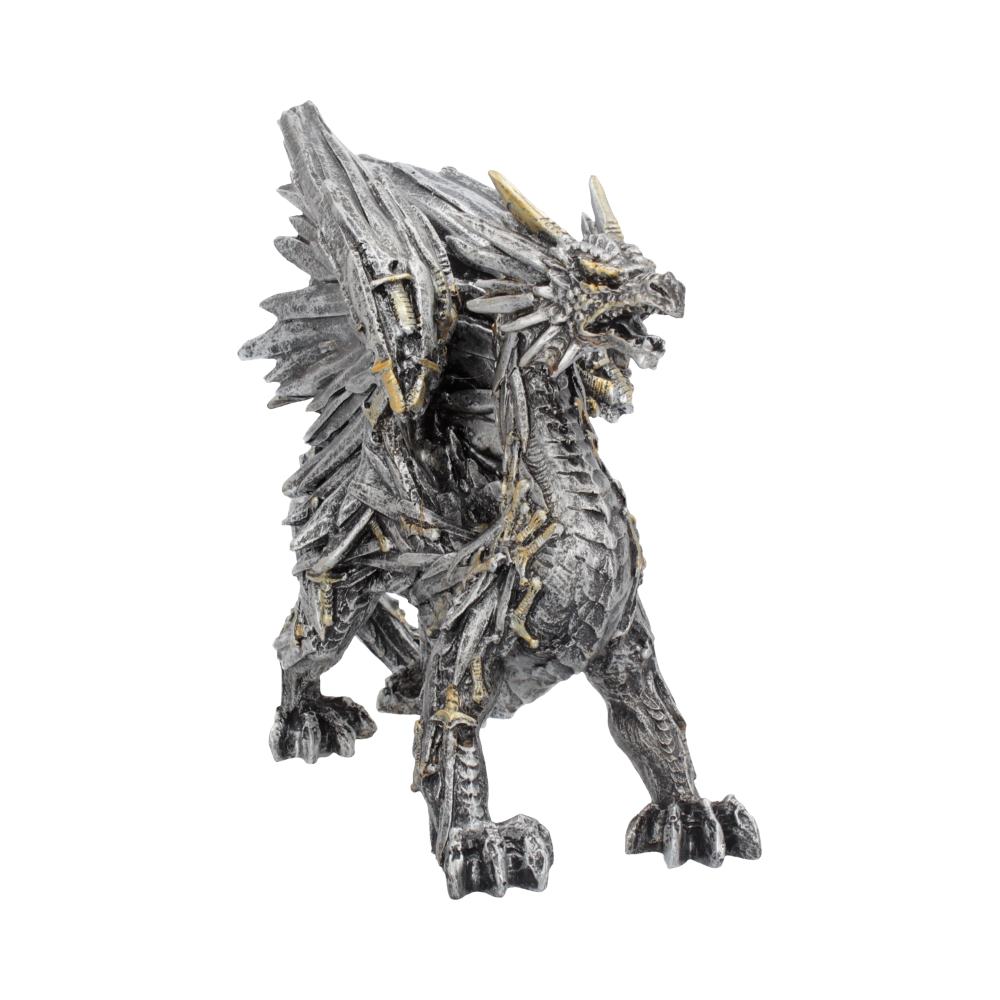 Swordwing Silver Dragon Sword Blade Figurine: 5 Figures & Collectables By Gift Moments
