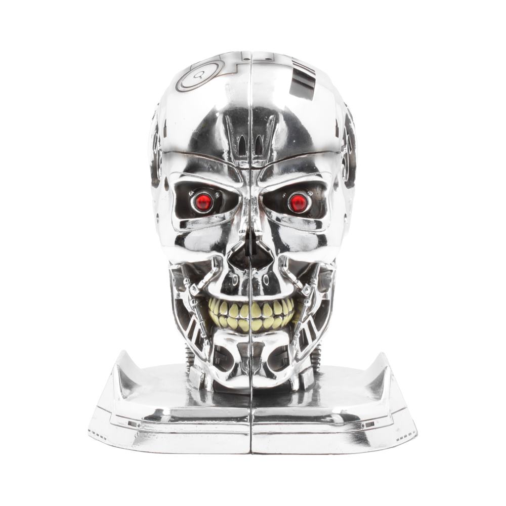 T-800 Terminator 2 Judgement Day T2 Head Bookends: 4 - Bookends By Terminator 2