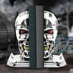 T-800 Terminator 2 Judgement Day T2 Head Bookends - Shop Bookends At Gift Moments - 1