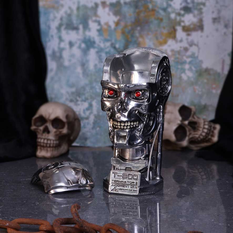 T-800 Terminator 2 Judgement Day T2 Head Box - Shop Storage At Gift Moments - 2