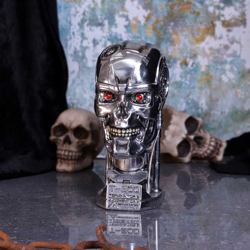 T-800 Terminator 2 Judgement Day T2 Head Box - Shop Storage At Gift Moments - 1