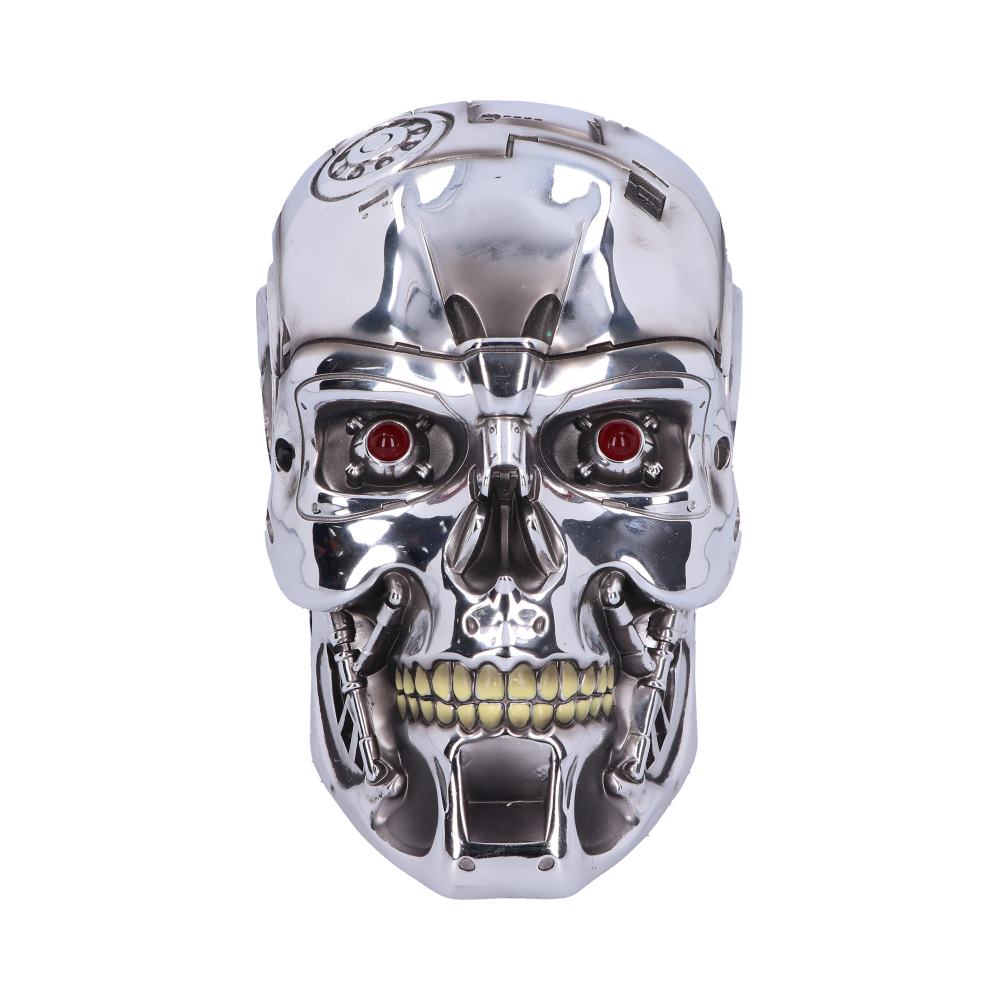 T-800 Terminator Head Wall Mounted Plaque: 3 - Signs & Plaques By Terminator 2