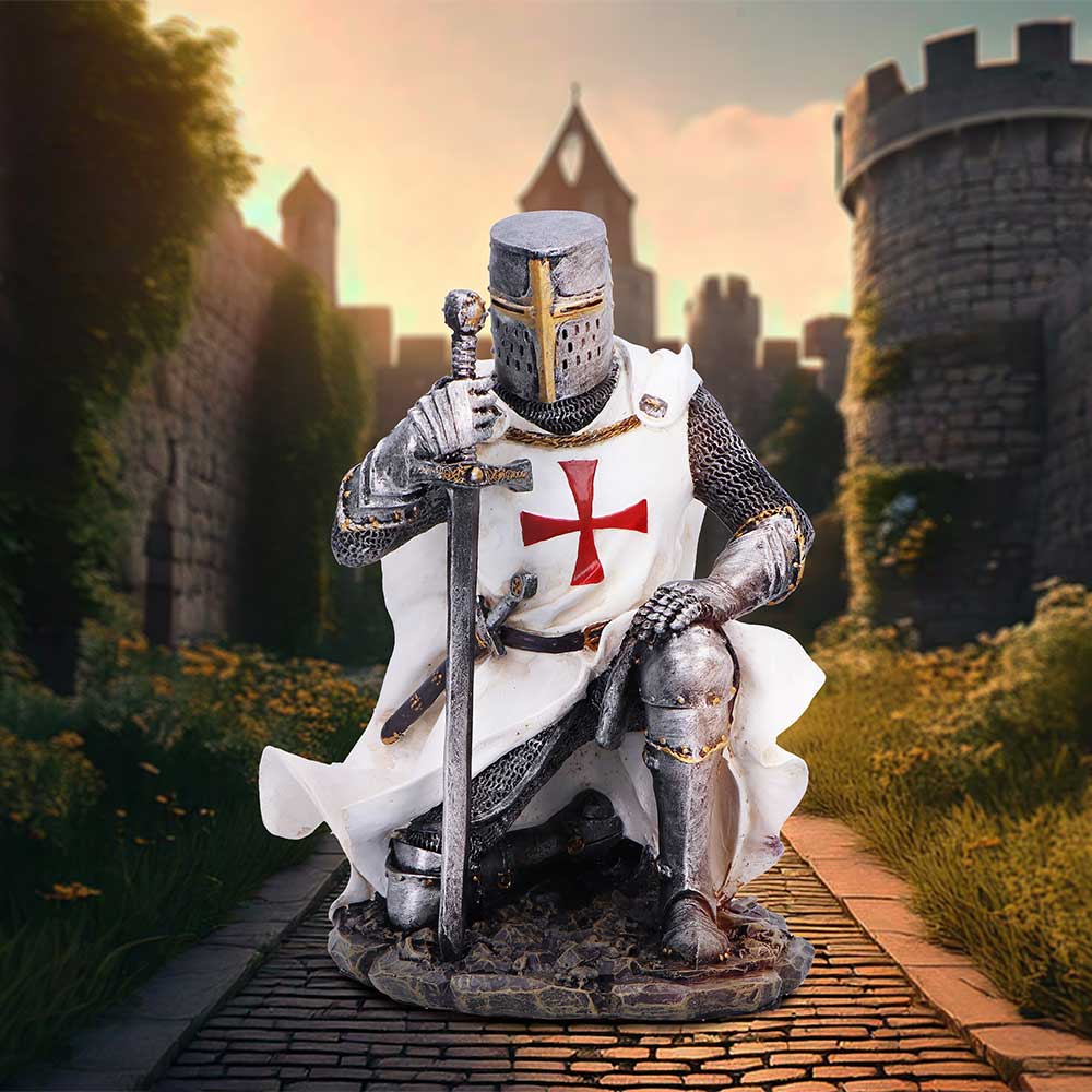 Take The Knee Templar Knight Figurine: 1 - Figurines Medium (15-29cm) By NN Designs