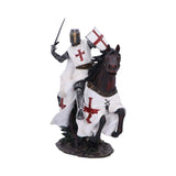 Take to Your Steed Medieval Templar Knight Figurine: 3 Figurines Medium (15 29cm) By NN Designs