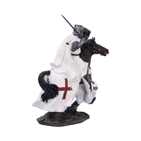 Take to Your Steed Medieval Templar Knight Figurine: 5 Figurines Medium (15 29cm) By NN Designs