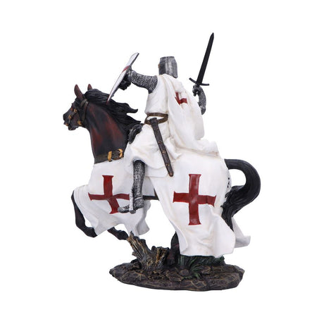 Take to Your Steed Medieval Templar Knight Figurine: 4 Figurines Medium (15 29cm) By NN Designs