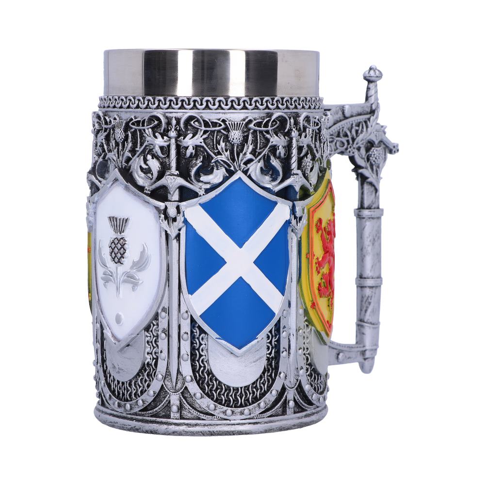 Tankard of the Brave Scottish Shield Mug: 5 - Tankards By NN Designs
