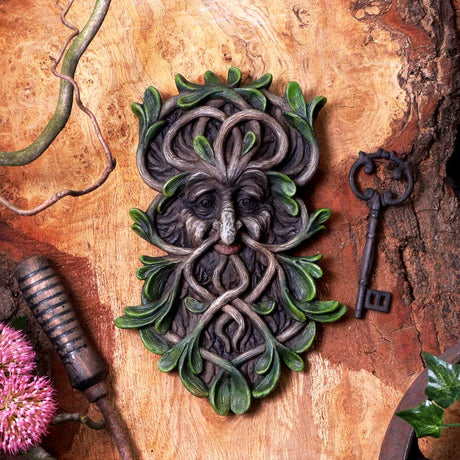 Tawnya Wall Mounted Tree Spirit 28.8cm: 1 - Wall Hanging Sculptures By Gift Moments