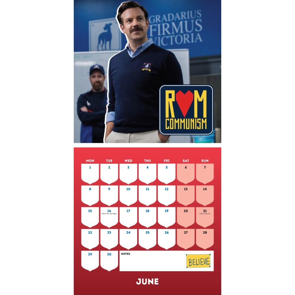 Ted Lasso Square Calendar 2026: 2 - Calendars By Ted Lasso