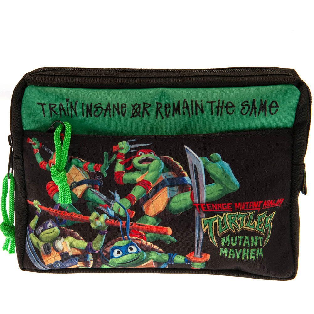 Teenage Mutant Ninja Turtles Multi Pocket Pencil Case: 3 Pencil Cases & Sets By Teenage Mutant Ninja Turtles