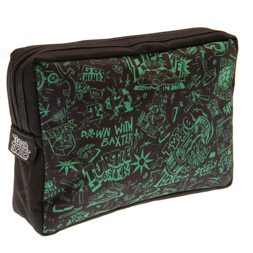 Teenage Mutant Ninja Turtles Multi Pocket Pencil Case: 2 Pencil Cases & Sets By Teenage Mutant Ninja Turtles