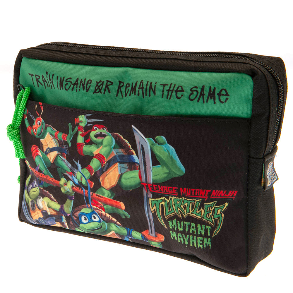 Teenage Mutant Ninja Turtles Multi Pocket Pencil Case: 1 Pencil Cases & Sets By Teenage Mutant Ninja Turtles