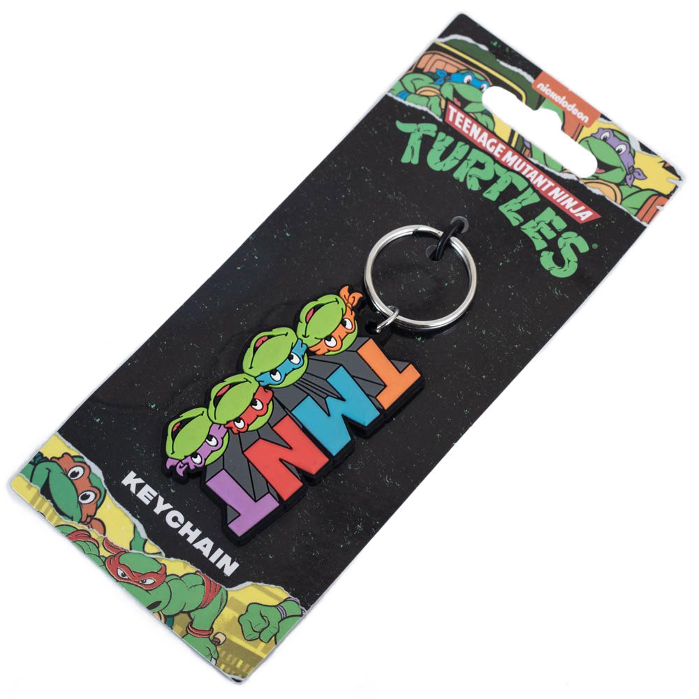 Teenage Mutant Ninja Turtles PVC Keyring: 3 Keyrings By Teenage Mutant Ninja Turtles