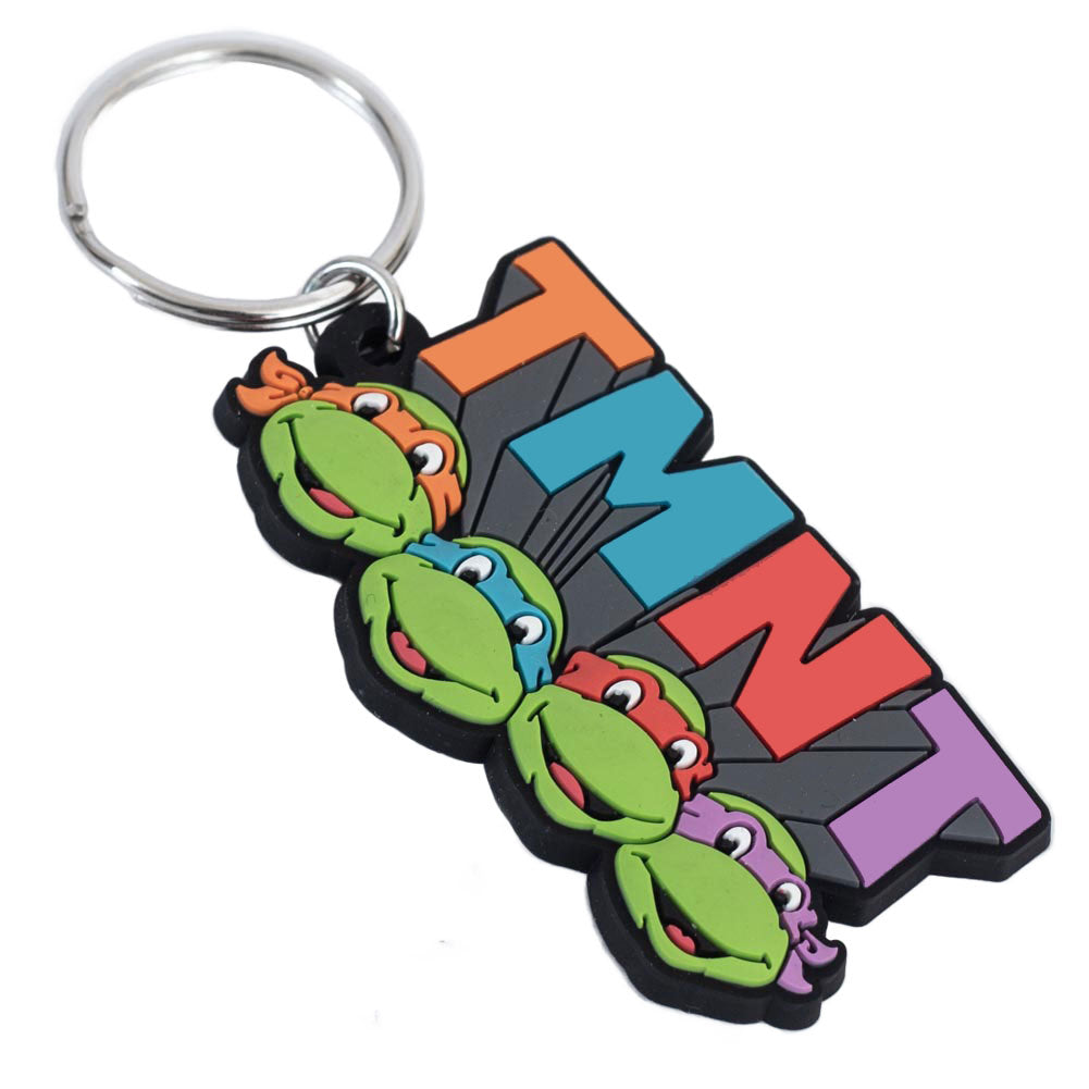 Teenage Mutant Ninja Turtles PVC Keyring: 2 Keyrings By Teenage Mutant Ninja Turtles