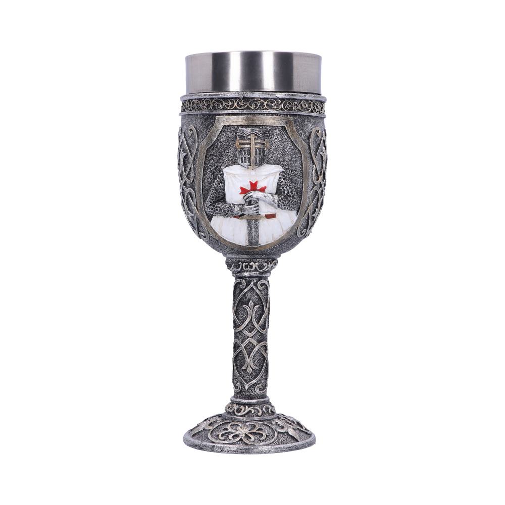 Templars Medieval Knight Goblet 19cm: 2 - Goblets & Chalices By Gift Moments