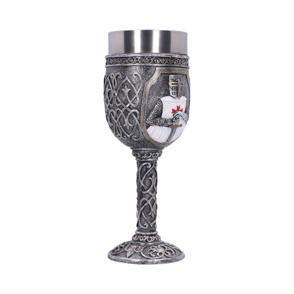 Templars Medieval Knight Goblet 19cm: 4 - Goblets & Chalices By Gift Moments