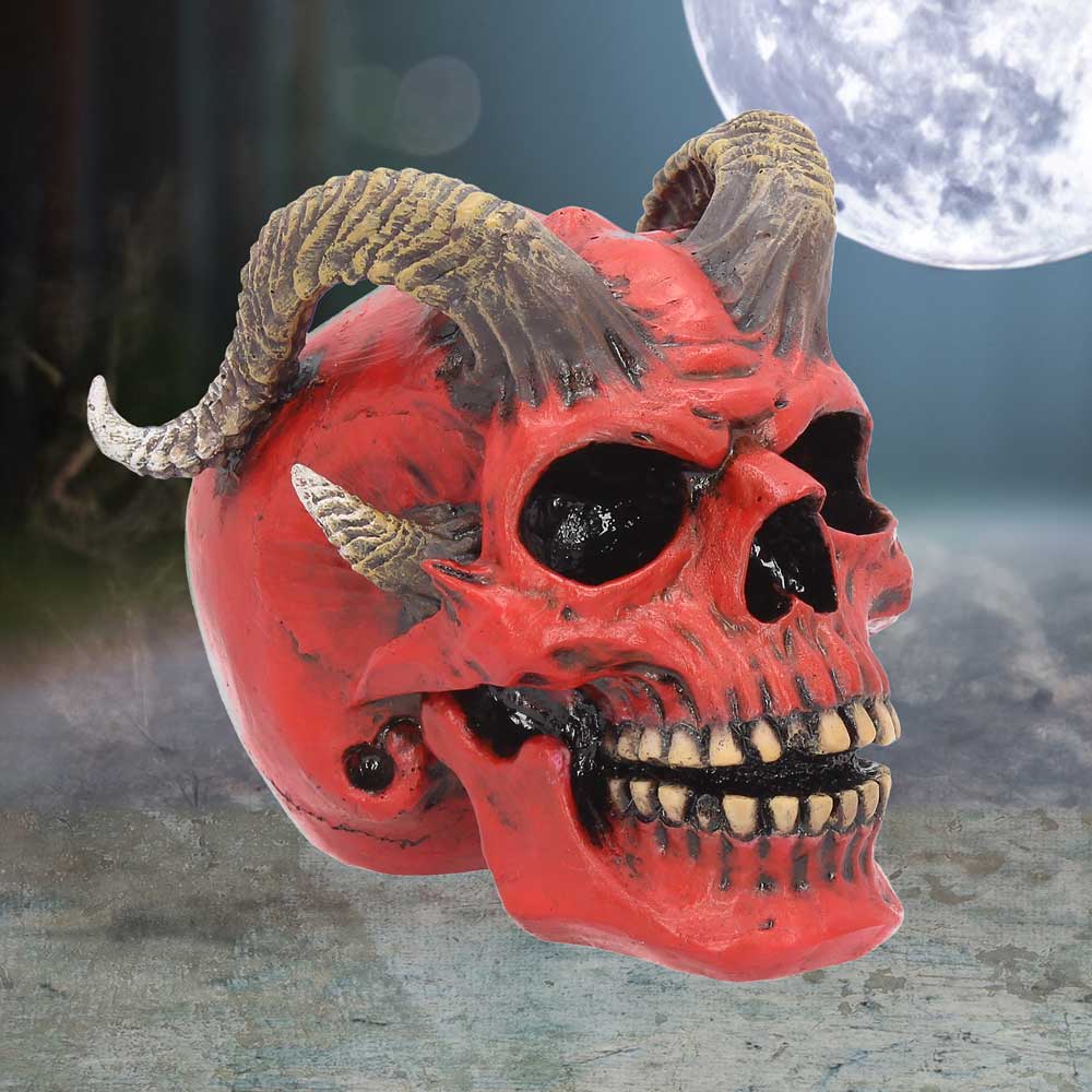 Tenacious Beelzeboss Demon Skull Ornament 13.3cm: 1 - Figures & Collectables By Gift Moments