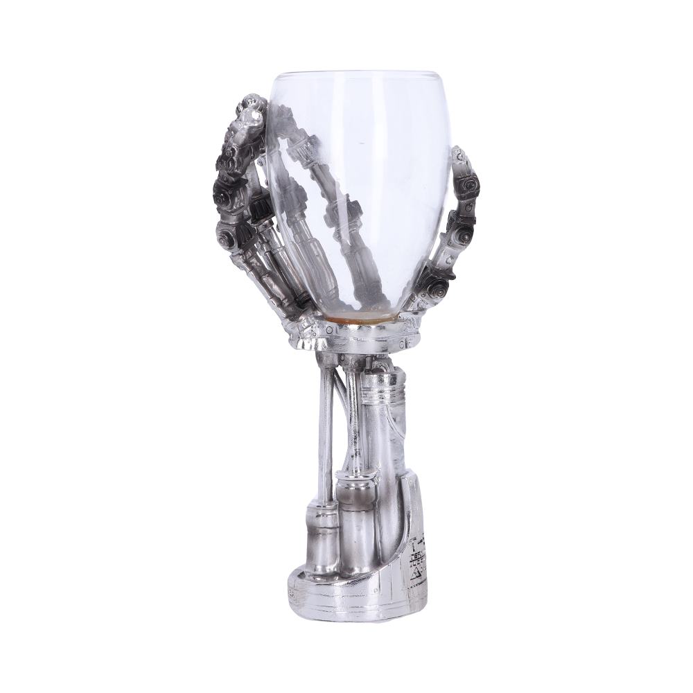 Terminator 2 Judgment Day T-800 Hand Goblet Wine Glass - Shop Goblets & Chalices At Gift Moments - 2